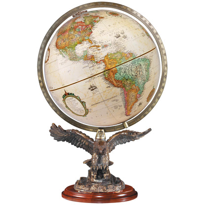 Replogle Dawson Floor Globe, Grey