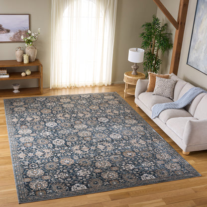 Safavieh Sutton Area Rug, Navy Brown, 9’ x 12’