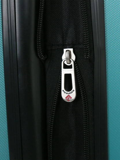 Travelers Club Chicago 20" Hardside Expandable Rolling Carry-on Luggage, Teal