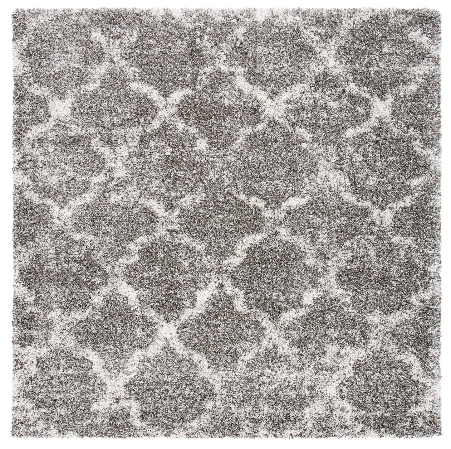 SAFAVIEH Hudson Shag Jacinda Abstract Area Rug, Ivory/Beige, 5'3" x 7'6"