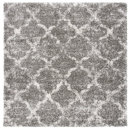 SAFAVIEH Hudson Shag Jacinda Abstract Area Rug, Ivory/Beige, 5'3" x 7'6"