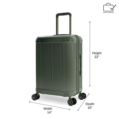 iFLY Hardside Rise 28" Large Checked Luggage, Sand