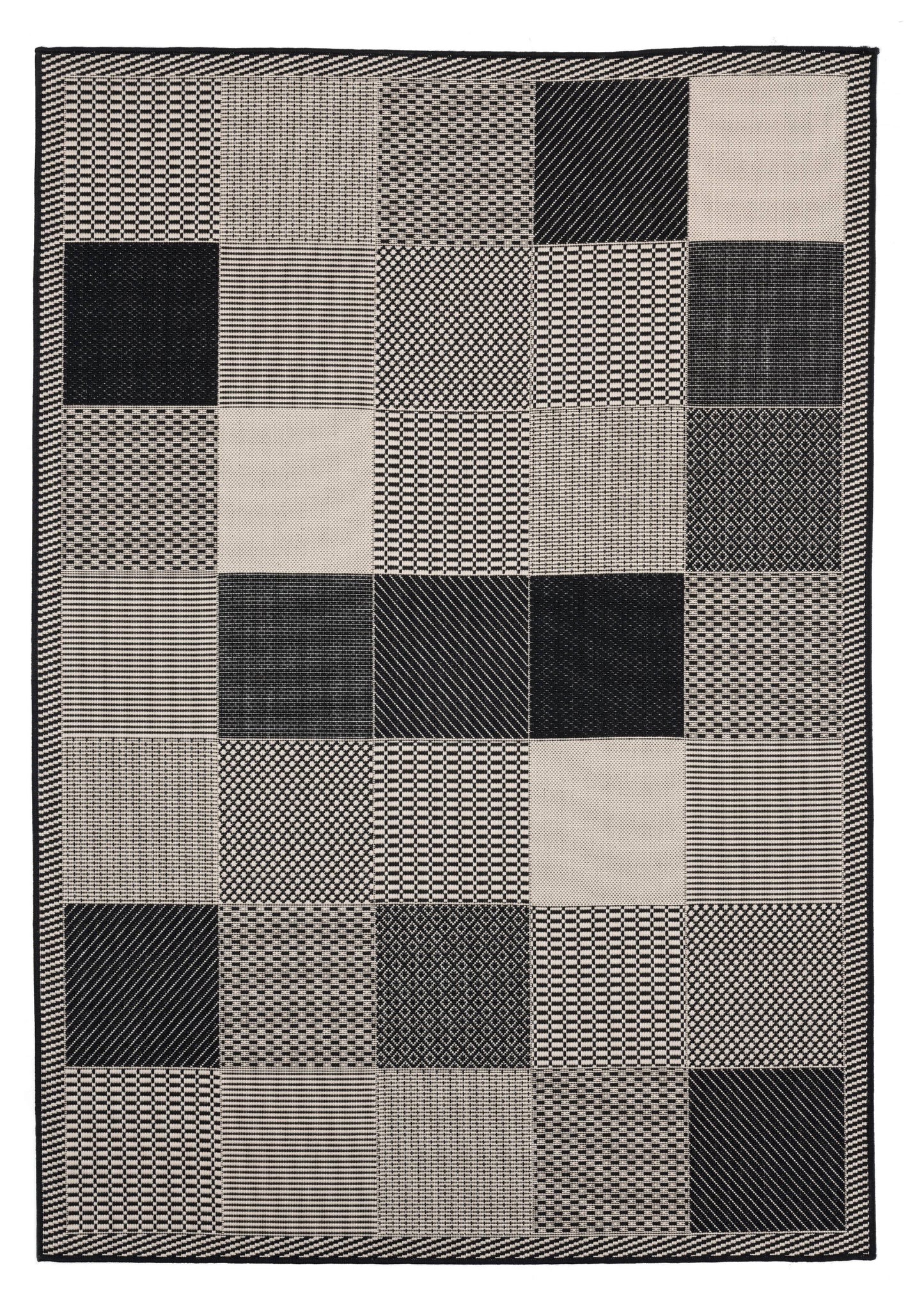 United Weavers Mali Dabeda Contemporary Geometric Area Rug, Orange, 5'3" x 7'6"