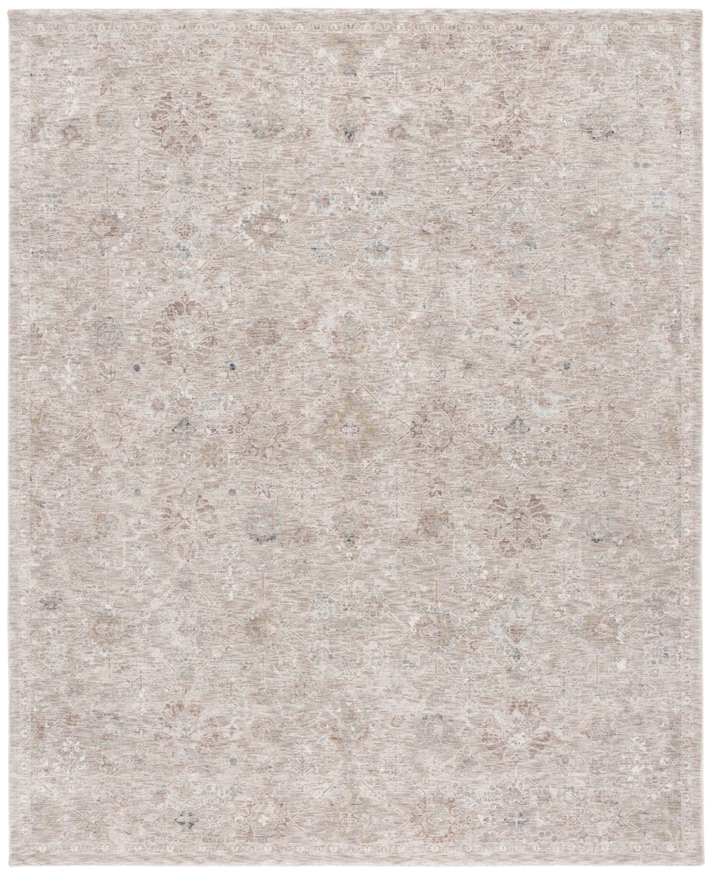 SAFAVIEH Autumn Freeman Floral Area Rug, Beige/Ivory Blue, 8' x 10'