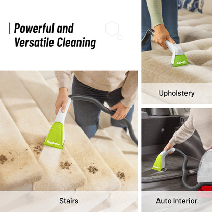 Rug Doctor Pet Portable Spot Cleaner, 2X Suction Power*, Lightweight Pet Carpet Cleaner Machine, Pro-Grade Power Removes Stains & Odors from Rugs, Carpets And Upholstery