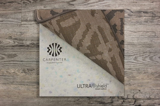 Carpenter 9'x12' Area Rug Pad Ultrashield Premium 1/2" Visco-Elastic Memory Foam