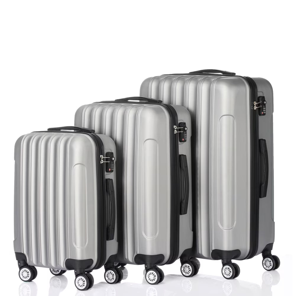 Barara King Luggage Set Suitcase,3-In-1 Multifunctional Large Capacity Traveling Storage Suitcase Black