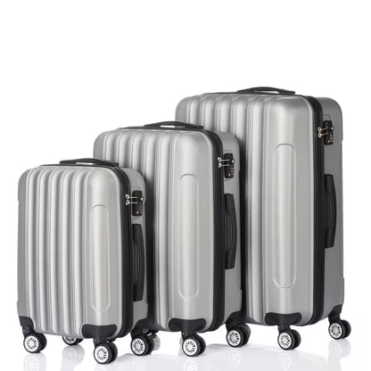Barara King Luggage Set Suitcase,3-In-1 Multifunctional Large Capacity Traveling Storage Suitcase Black