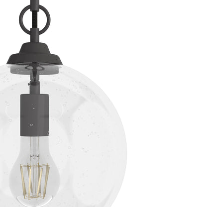 Hunter - High Oaks 1-light Alturas Gold, Small Pendant Light, Dimmable, Formal Style, Globe Shaped, for Bedrooms, Dining, Living Rooms - 19559