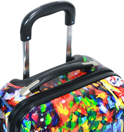 Dejuno Parisian Nights Hardside 3-PC Spinner Luggage Set