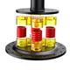 Punching Bag with Stand Adult 70", 205lbs Boxing Bag, Shock Absorber, Suction Cup Base, Punching Bag Stand for Adult, Standing Kickboxing Bag for Home Office Gym, without Boxing Glove
