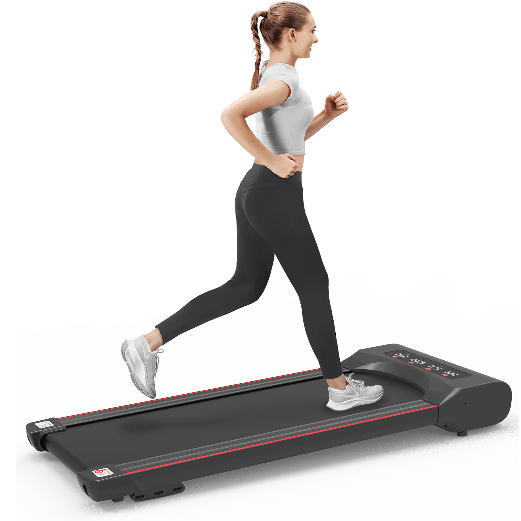 Best Walking Pad, Walking Treadmill Under Desk Treadmill Under Desk Treadmill Machine Walking Pad for Home Office Portable Treadmill in LED Display