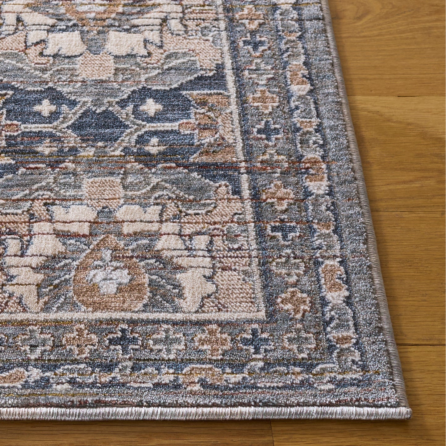Safavieh Sutton Area Rug, Navy Brown, 5’ x 8’
