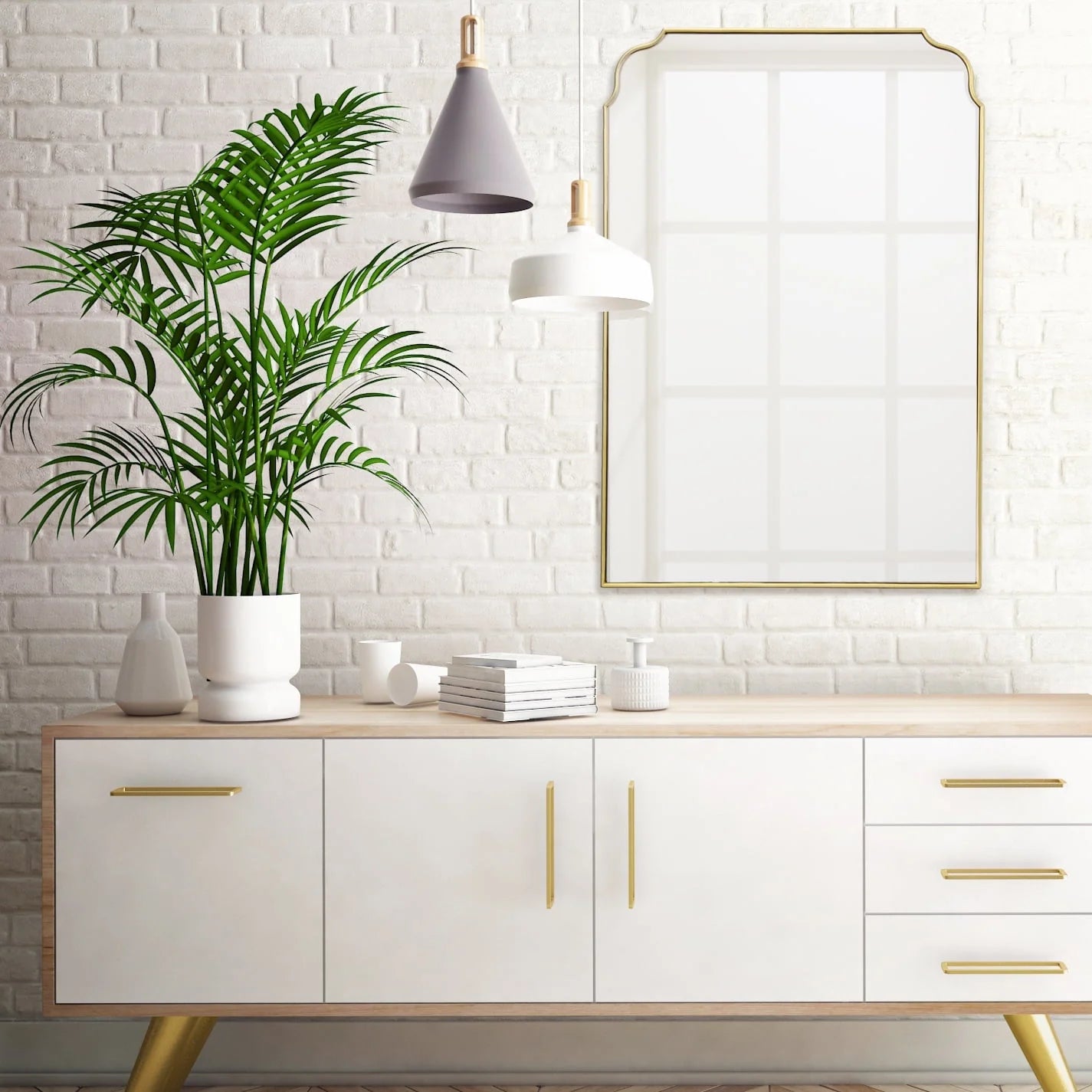 Tyler & Finn Rectangular 24"x35" Mirror - Gold