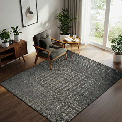 Avante Area Rug, Caseus Gray, 5’ x 7’