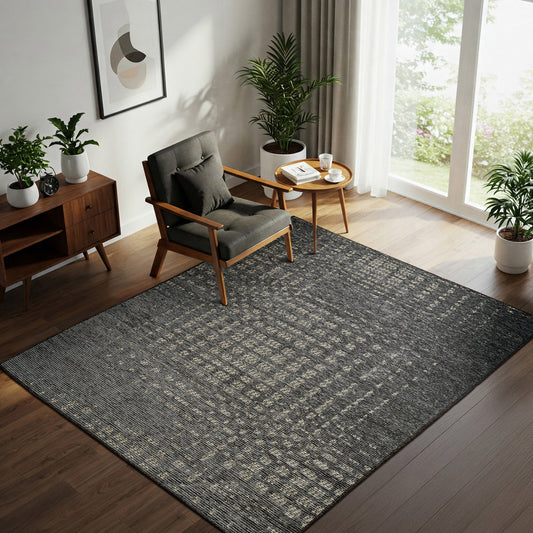 Avante Area Rug, Caseus Gray, 5’ x 7’