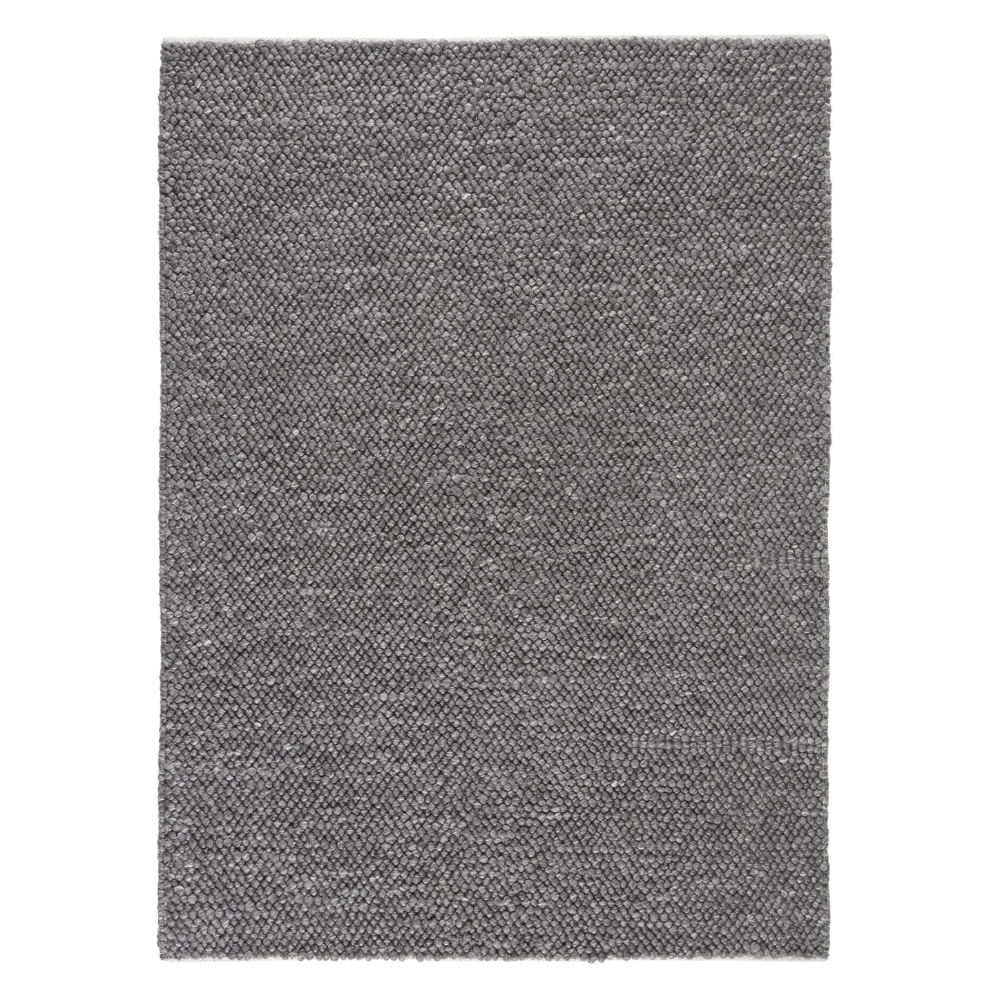 TOWN & COUNTRY TERRA Olea Bubble Texture Handcrafted 100% Wool Area Rug, Beige, 5'x7°