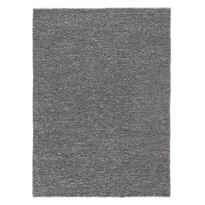 TOWN & COUNTRY TERRA Olea Bubble Texture Handcrafted 100% Wool Area Rug, Beige, 5'x7°