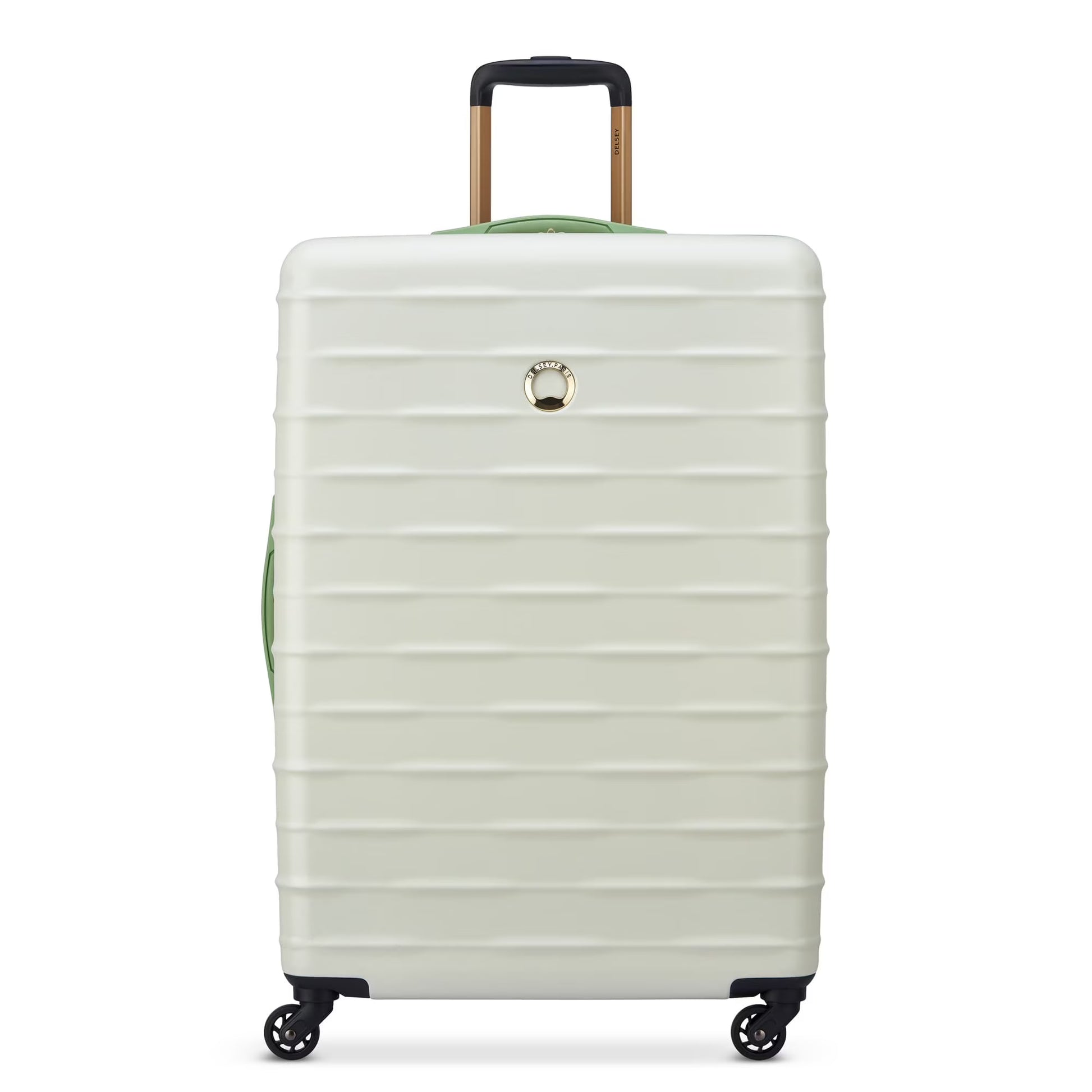DELSEY PARIS by Claudia 28° Women's Checked Hardside Luggage, Peach