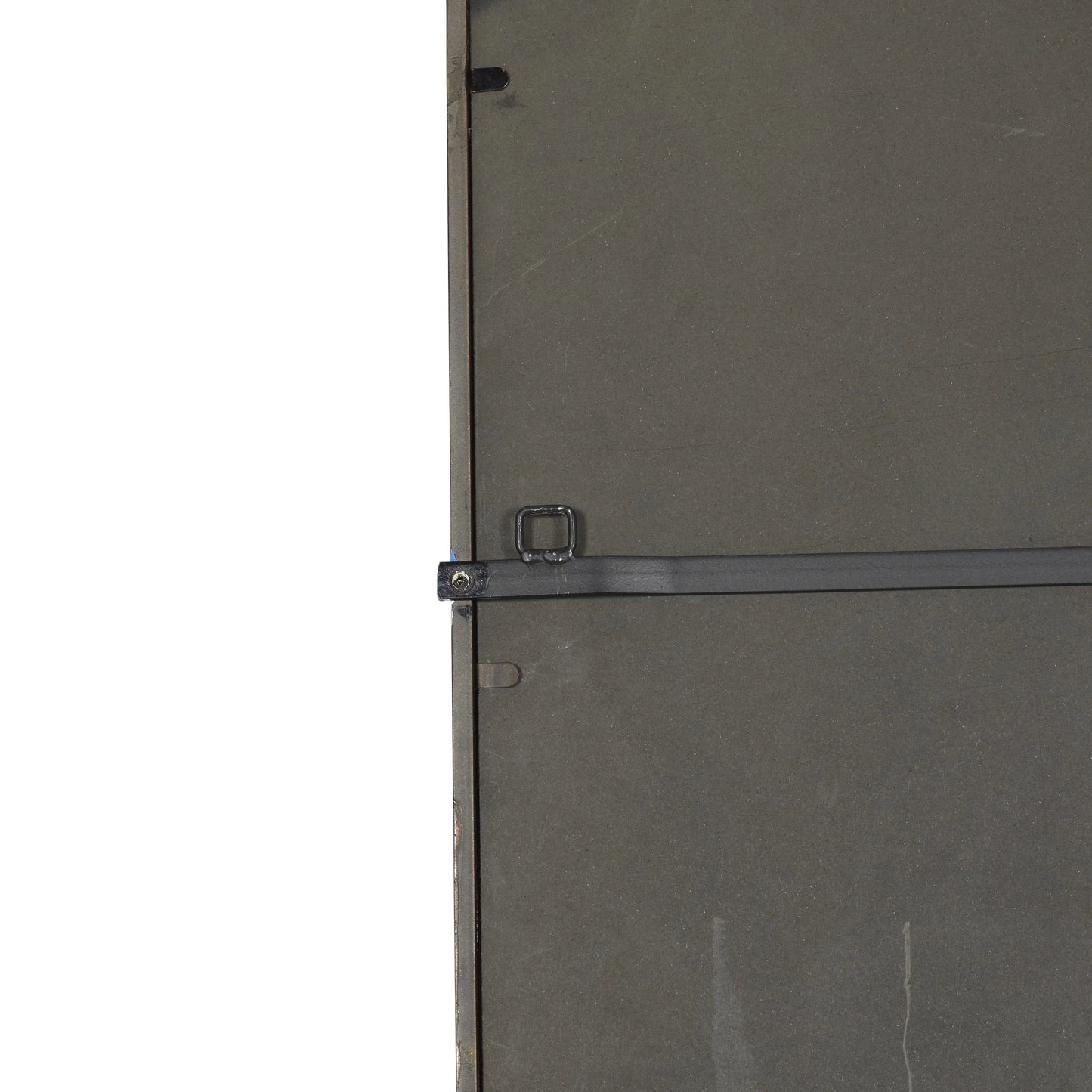 DecMode 39" x 71" Copper Window Pane Inspired Wall Mirror with Arched Top