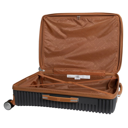 it luggage Replicating 21" Hardside Expandable Carry-on Spinner Luggage, Gray