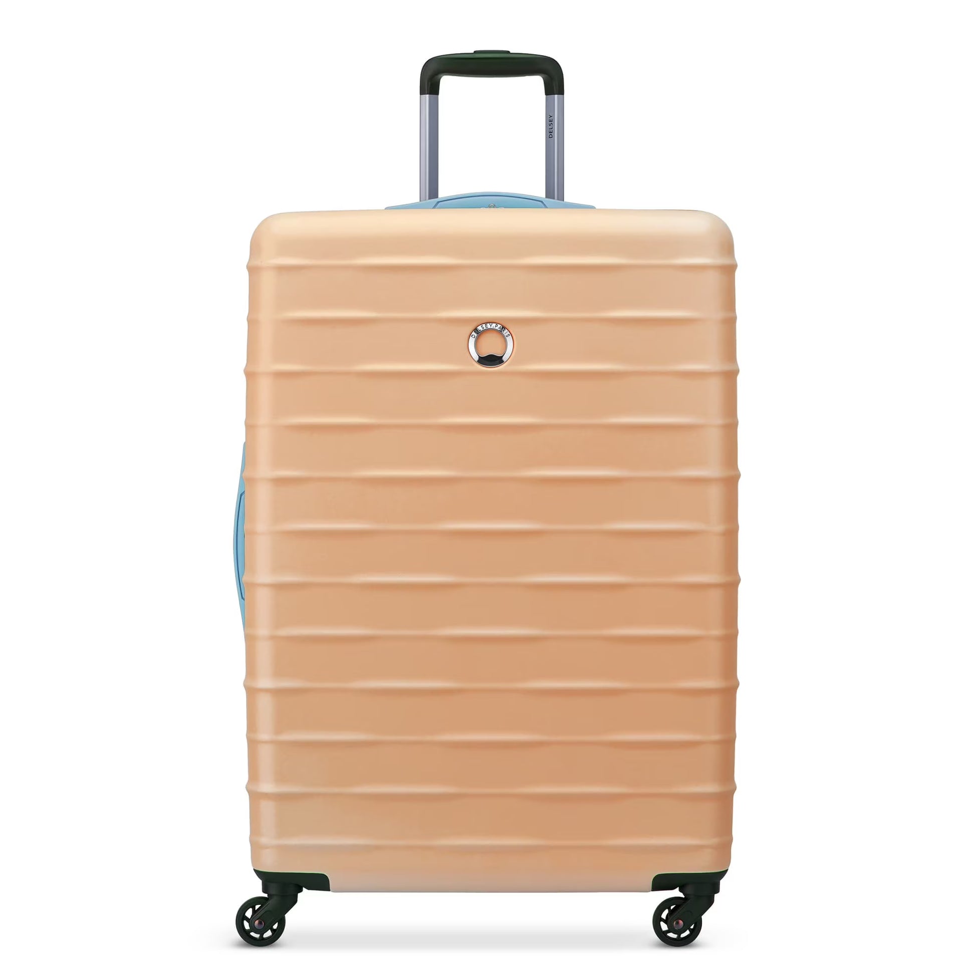 DELSEY PARIS by Claudia 28° Women's Checked Hardside Luggage, Peach