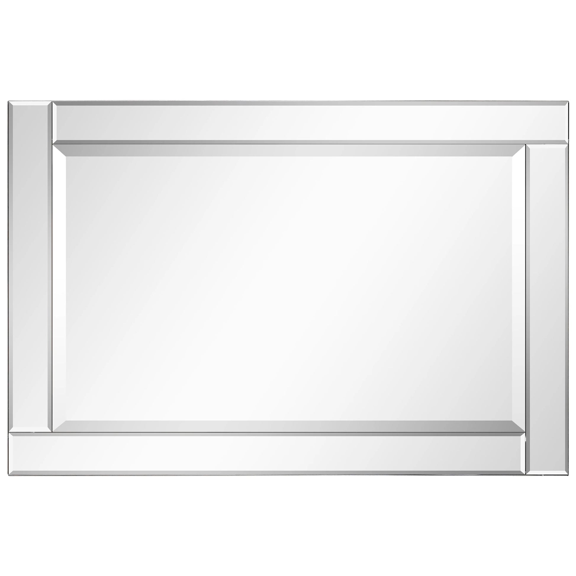 Empire Art Direct MOM-20025B-2454 Moderno Beveled Rectangle Wall Mirror
