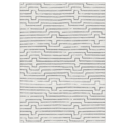 Apache Chenille Area Rug, Modern Gray, 9'8' x 13'7'