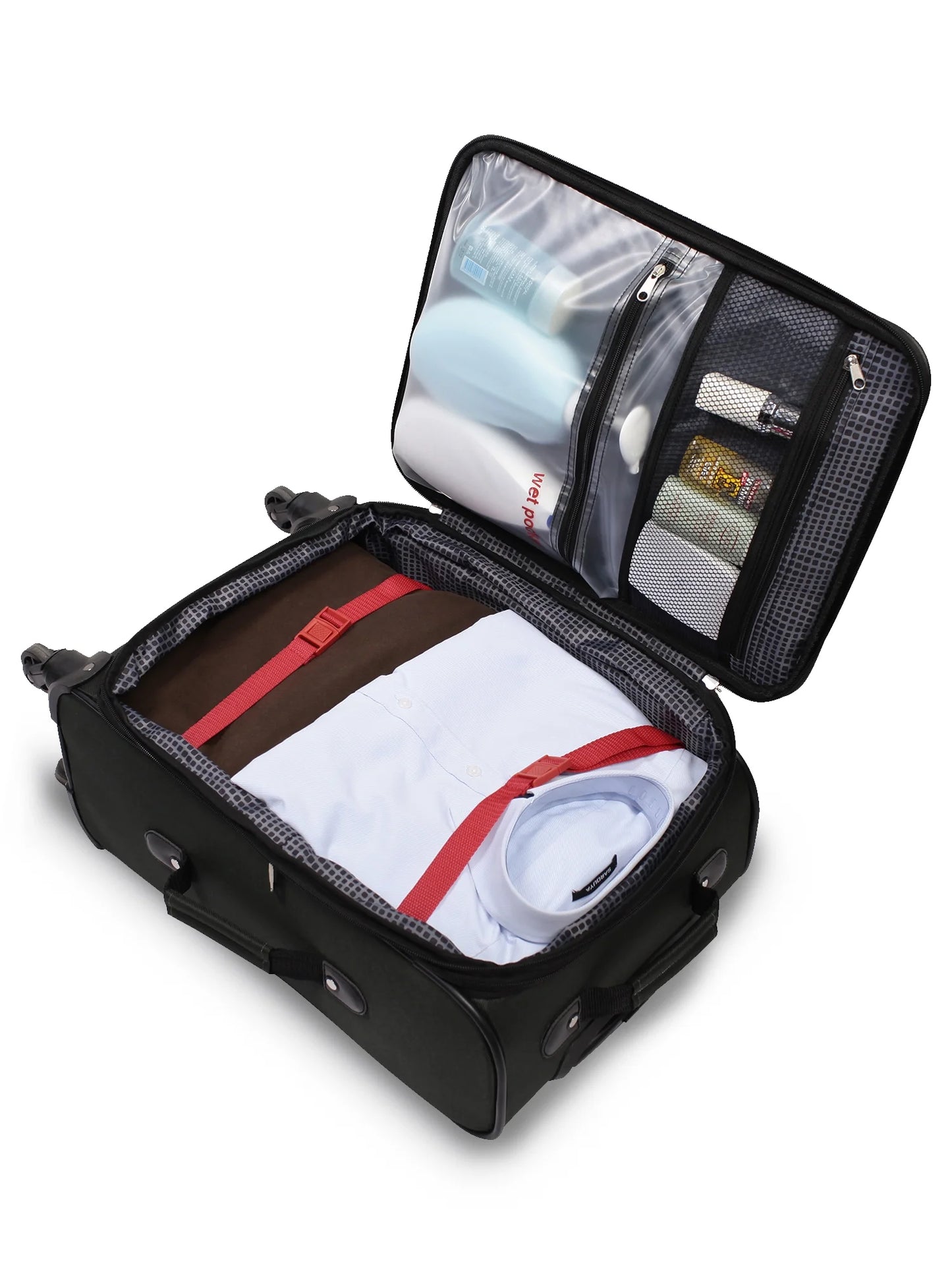 Protege 5-Piece Softside Spinner Luggage Set, Green