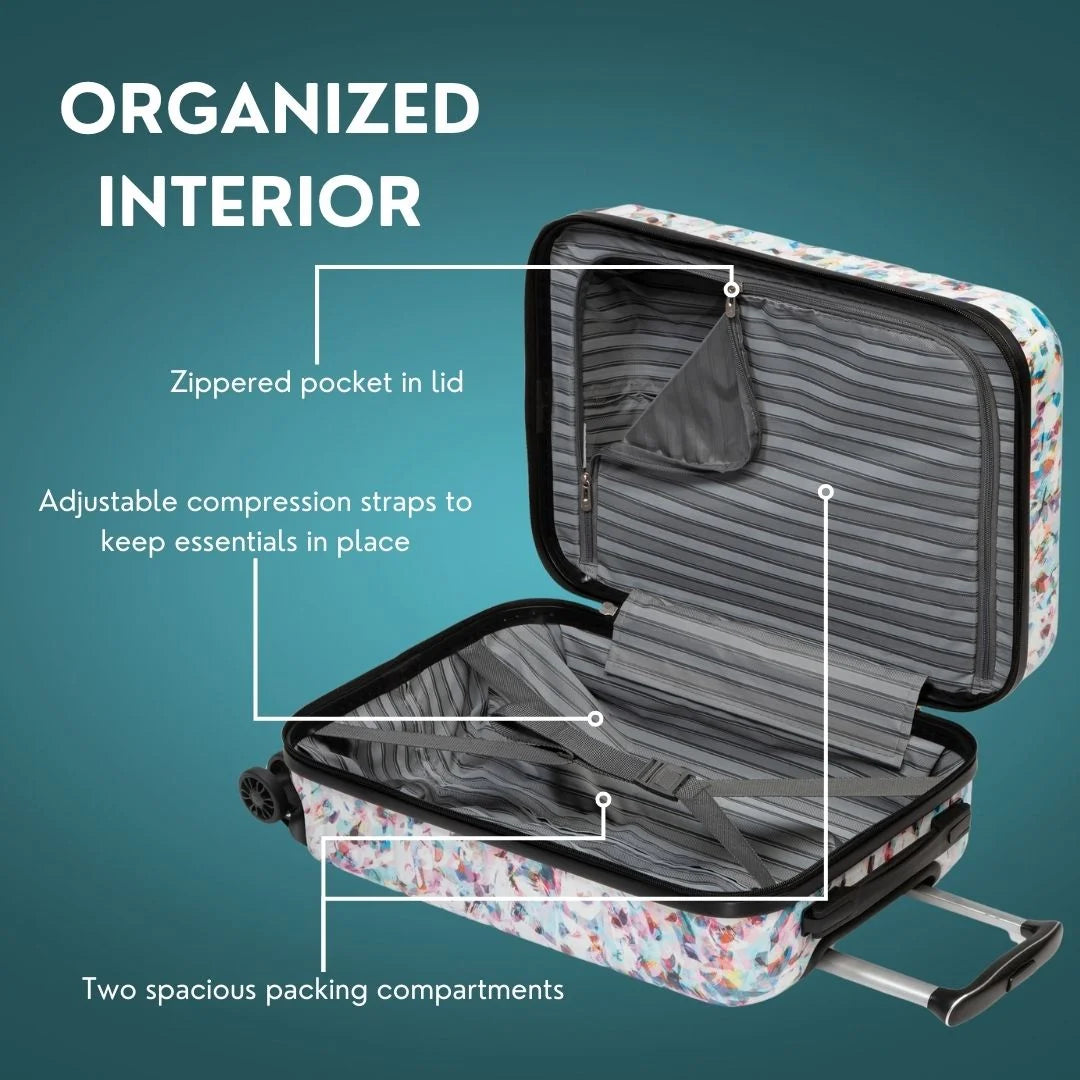Skyway Luggage Epic 2.0 24" Hardside 8-Wheel Medium Check-In Spinner