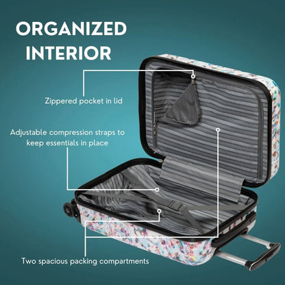 Skyway Luggage Epic 2.0 24" Hardside 8-Wheel Medium Check-In Spinner