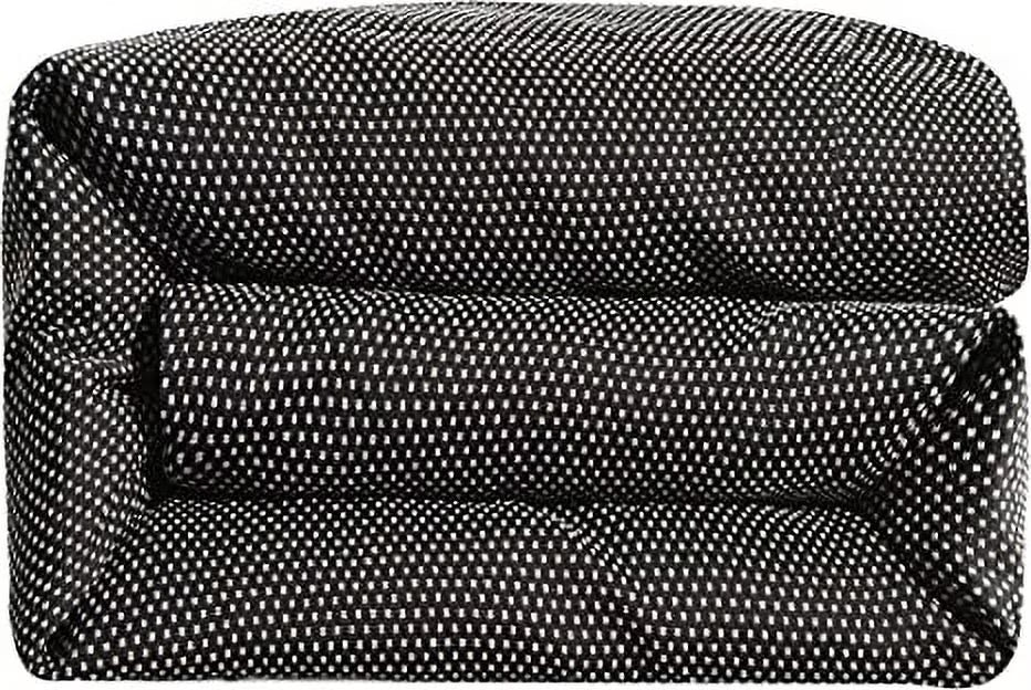 HiEnd Accents BlackBerry Polka Dot Duvet Cover, Black and White, Super Queen Size, Modern, Western, Farmhouse Style Luxury Bedding Comforter Cover