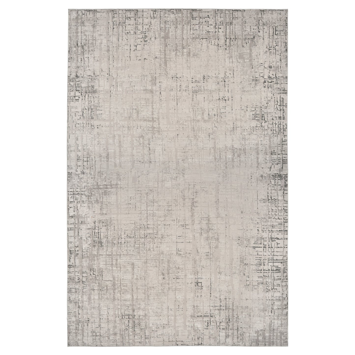 Divina Area Rug, Aloma Cream & Gray, 8’8” x 13’