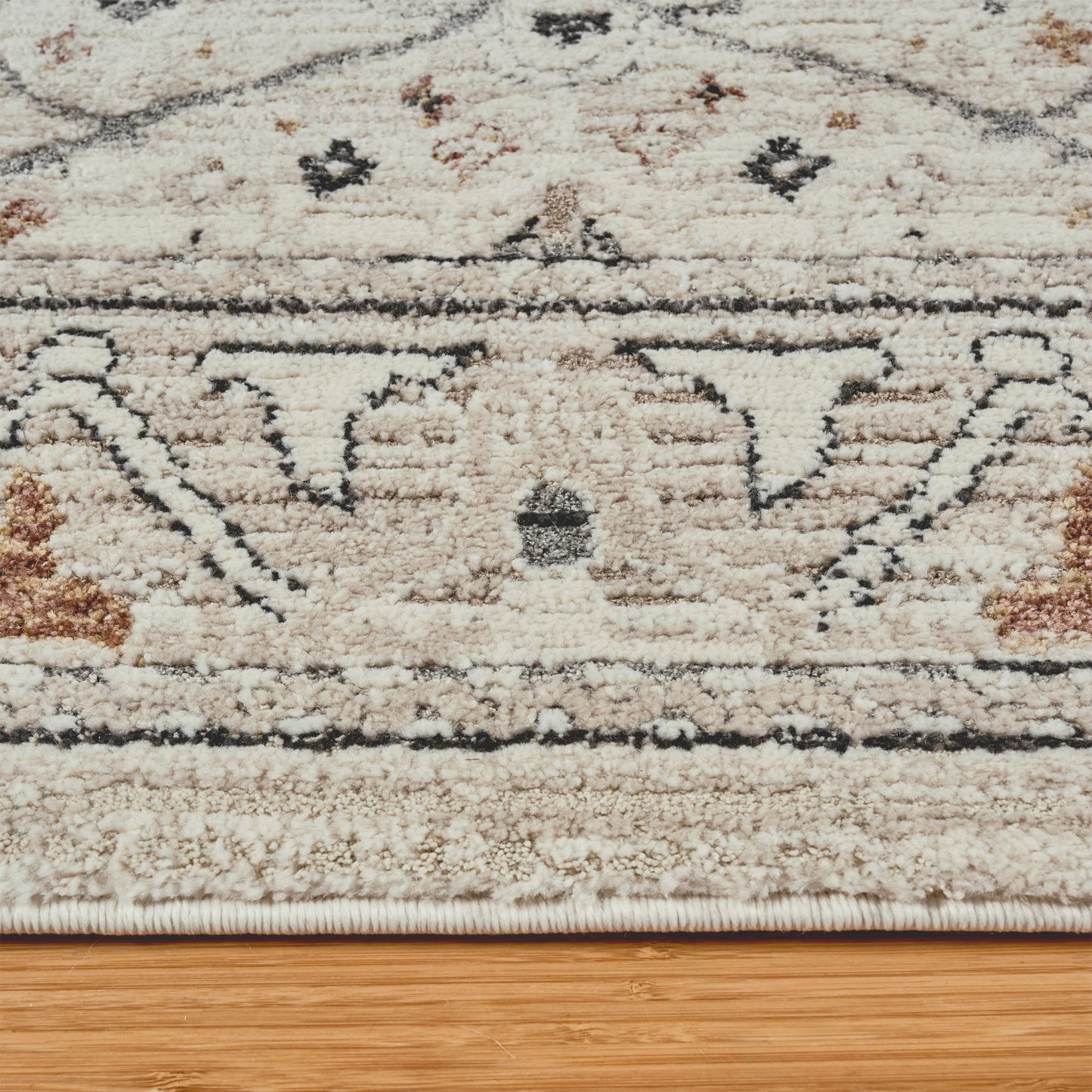Solaris Area Rug, Ayana Ivory, 5’3” x 7’