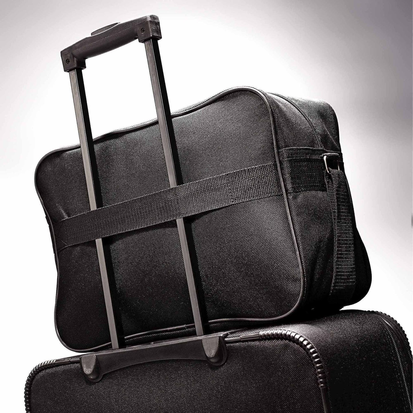 American Tourister Fieldbrook II 2 Piece Softside Luggage Set, 21" Upright Rolling Carry-on and Boarding Bag