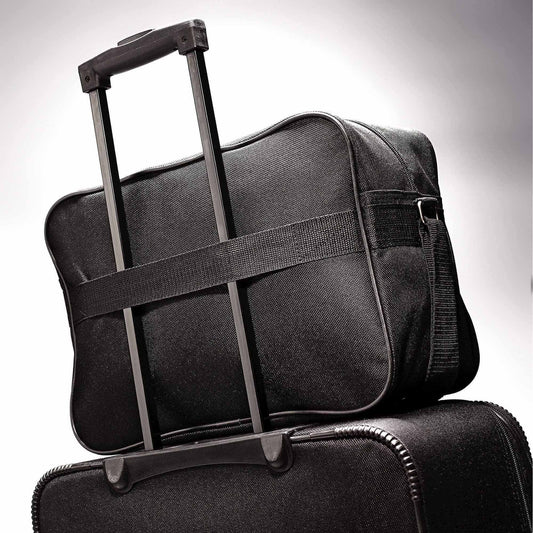 American Tourister Fieldbrook II 2 Piece Softside Luggage Set, 21" Upright Rolling Carry-on and Boarding Bag