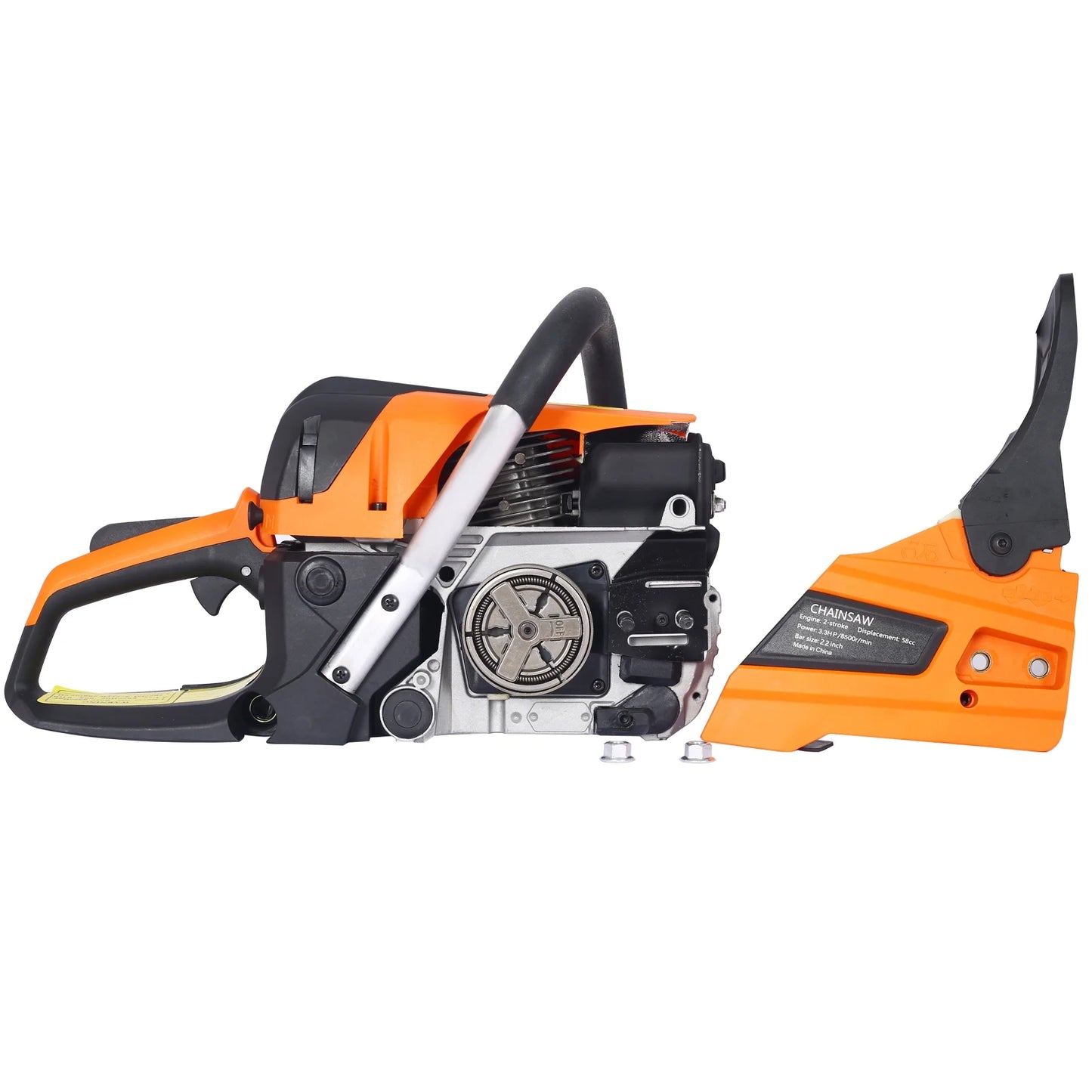 58cc 2-Cycle Gas Powered Chainsaw, 22inch Gasoline Chain Saw for Trees Wood Cutting, EPA Compliant