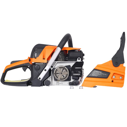 58cc 2-Cycle Gas Powered Chainsaw, 22inch Gasoline Chain Saw for Trees Wood Cutting, EPA Compliant