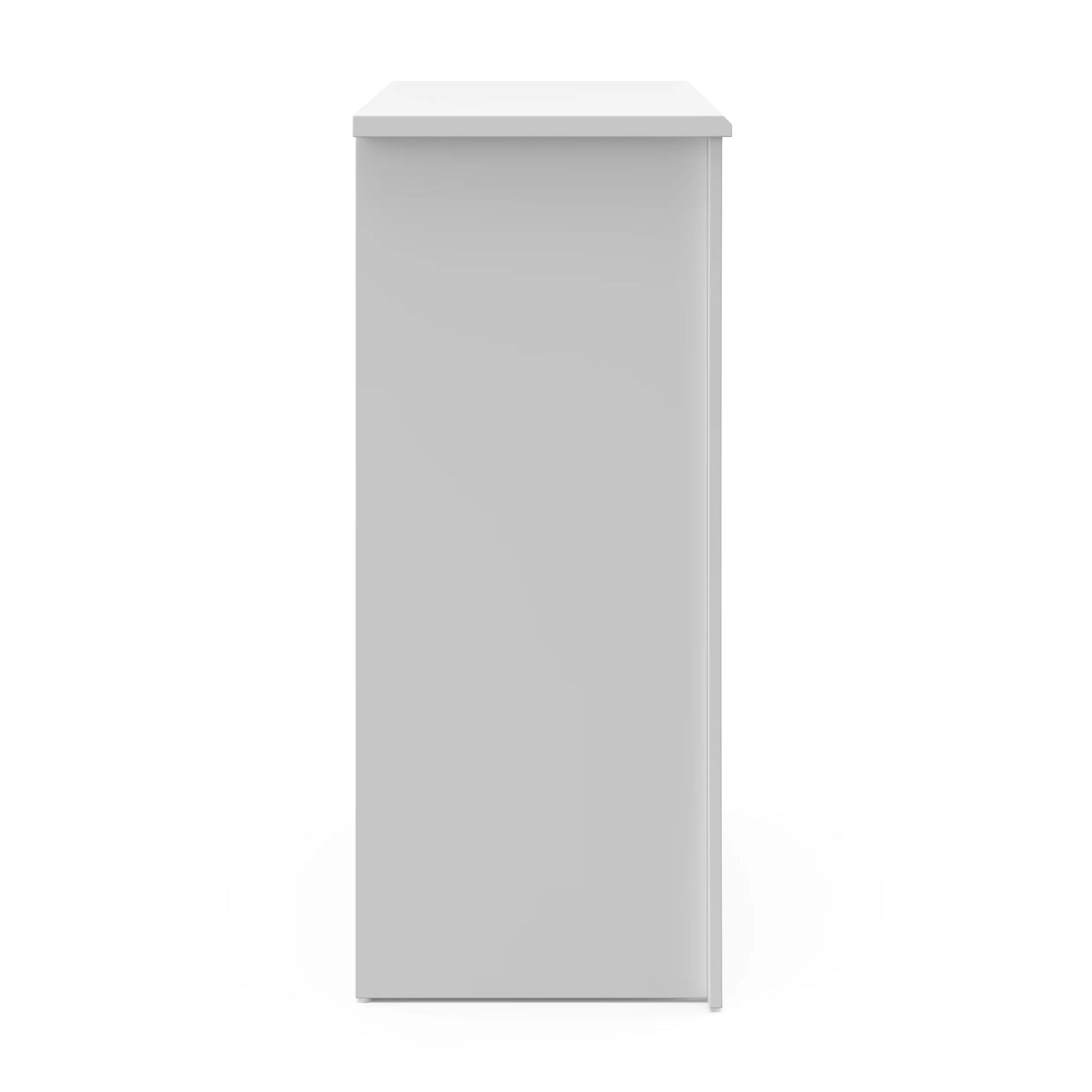 Storkcraft Crescent 4 Drawer Childrens Nursery Dresser, White