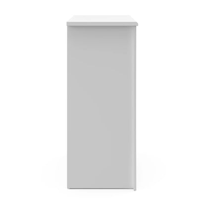 Storkcraft Crescent 4 Drawer Childrens Nursery Dresser, White