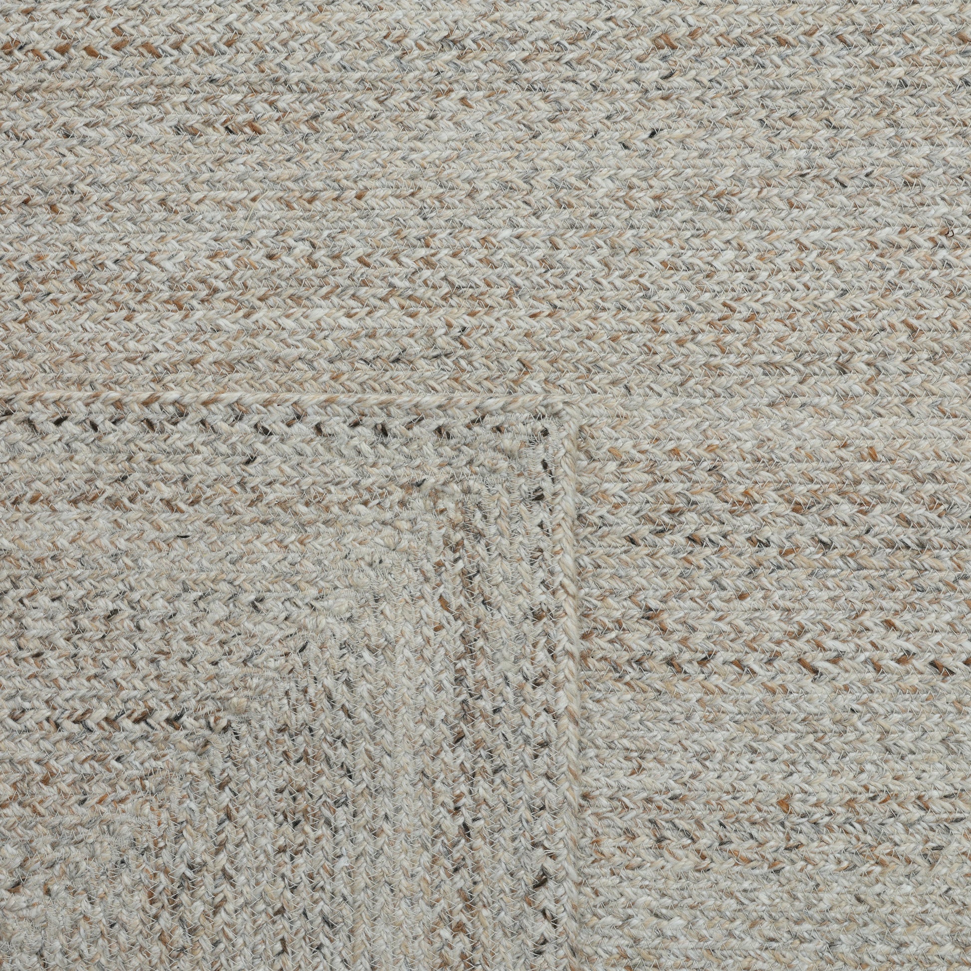 Obeetee Layla Braided Area Rug, Tan, 3' x 5'