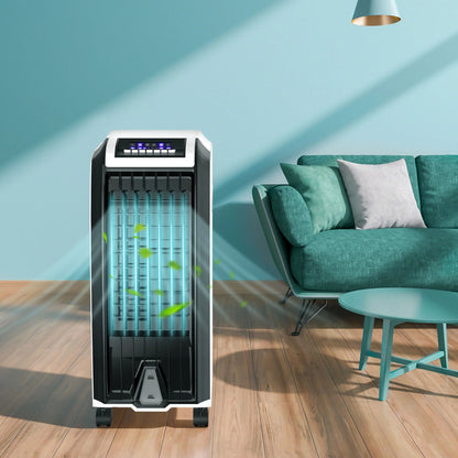 Gymax Portable Air Evaporative Cooler Fan w/Remote Control Casters Home Office