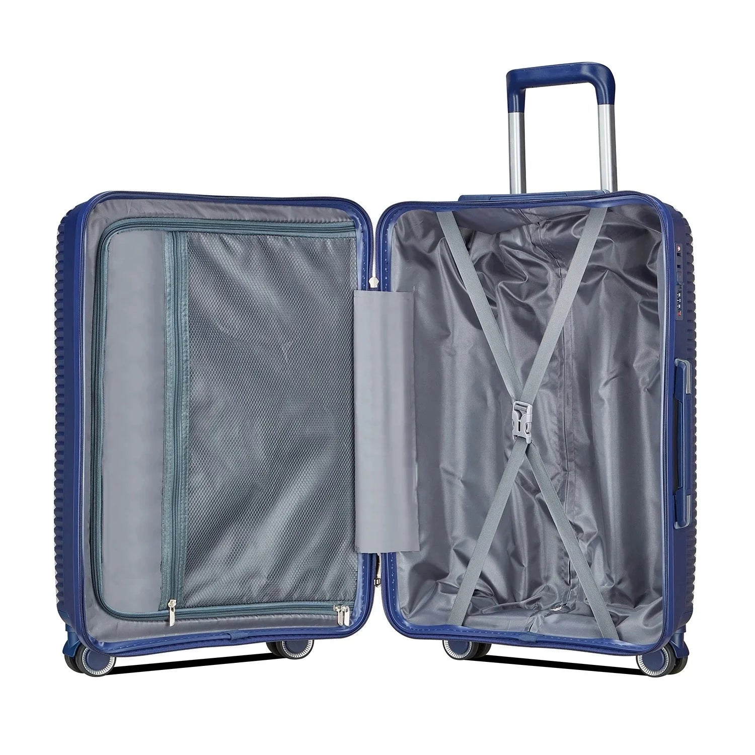 TRAVLR by TRAVLR 28" Adult 1-Piece Expandable Checkin Luggage Trolley, Pink.