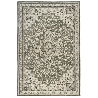 Solaris Area Rug, Keela Sage, 8'8' x 13'
