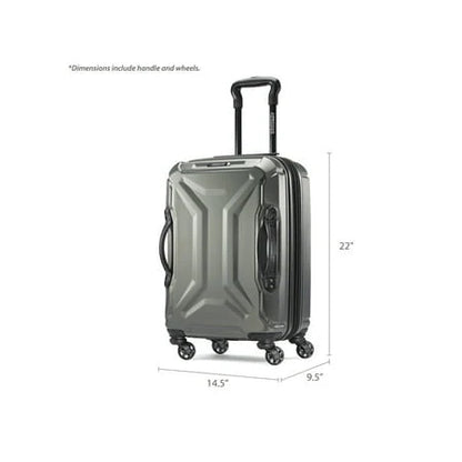 American Tourister Cargo Max 21" Hardside Carry-on Spinner Luggage Single Piece - Olive