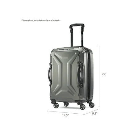 American Tourister Cargo Max 21" Hardside Carry-on Spinner Luggage Single Piece - Olive
