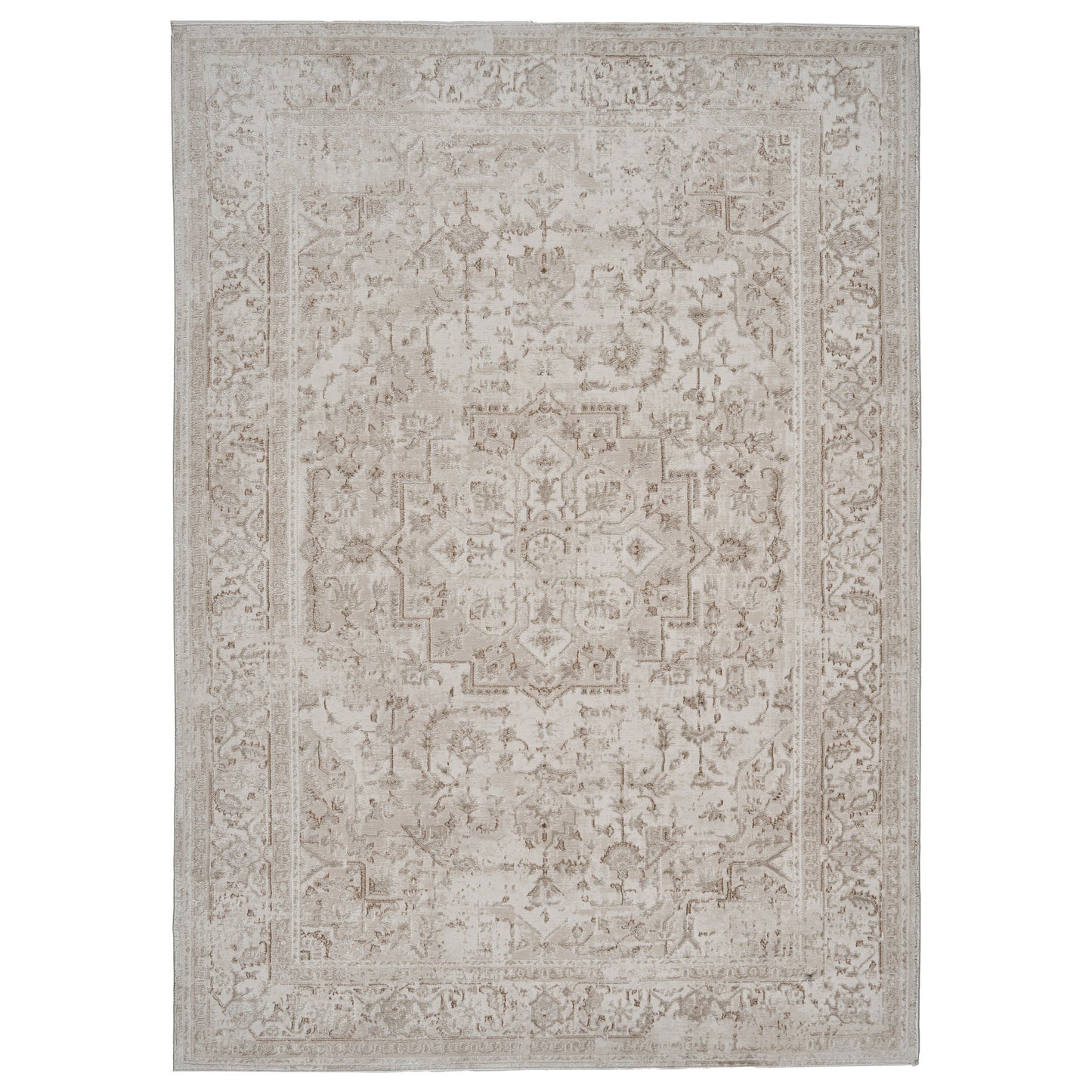 Divina Area Rug, Onida Cream, 5’3” x 7’