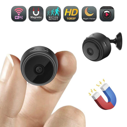 Mini WiFi Camera-1080P Home Video Audio Recorder Camcorder Night Vision Micro Cam-Smart WiFi Portable Home Office Warehouse Store Shop Indoor Room Cameras