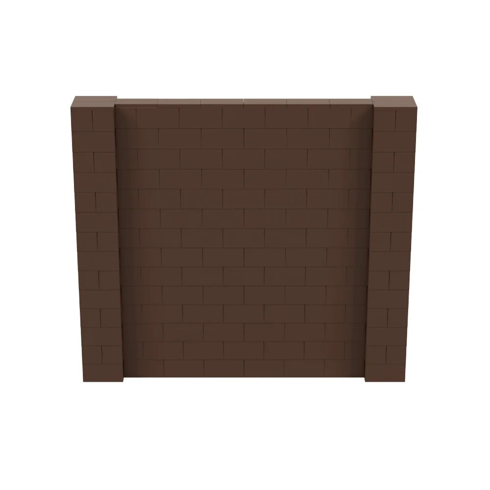 EverBlock 5° x 7° Wall Kit | Modular Building Blocks | Wall System for Building, Display & Structures | Room Divider & Partition | Easy to Connect & Reuse | Indoor & Outdoor Use