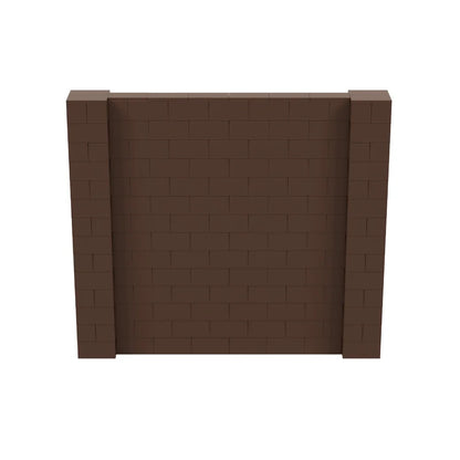 EverBlock 5° x 7° Wall Kit | Modular Building Blocks | Wall System for Building, Display & Structures | Room Divider & Partition | Easy to Connect & Reuse | Indoor & Outdoor Use